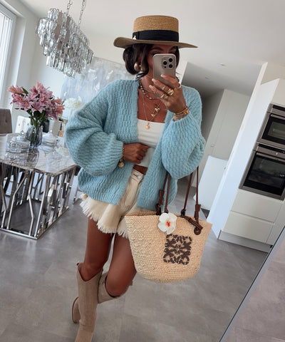 Cardigan Devina Blau Ladypolitan ♡