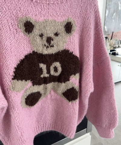 Pullover Teddybär Rosa Ladypolitan ♡