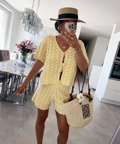 Strickshirt Loola Gelb Ladypolitan ♡
