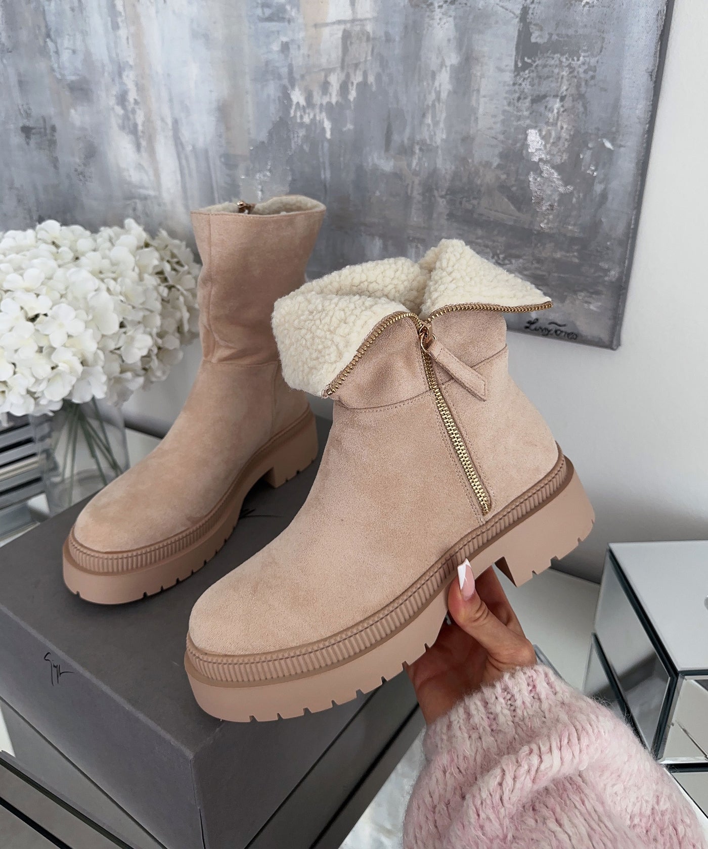 Stiefel Via Beige  Ladypolitan ♡   