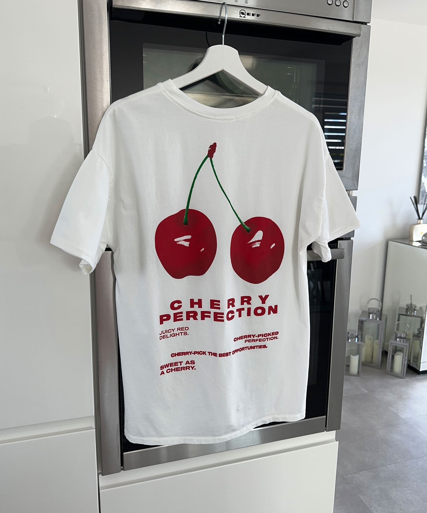 T-Shirt Cherry Weiß  Ladypolitan ♡   