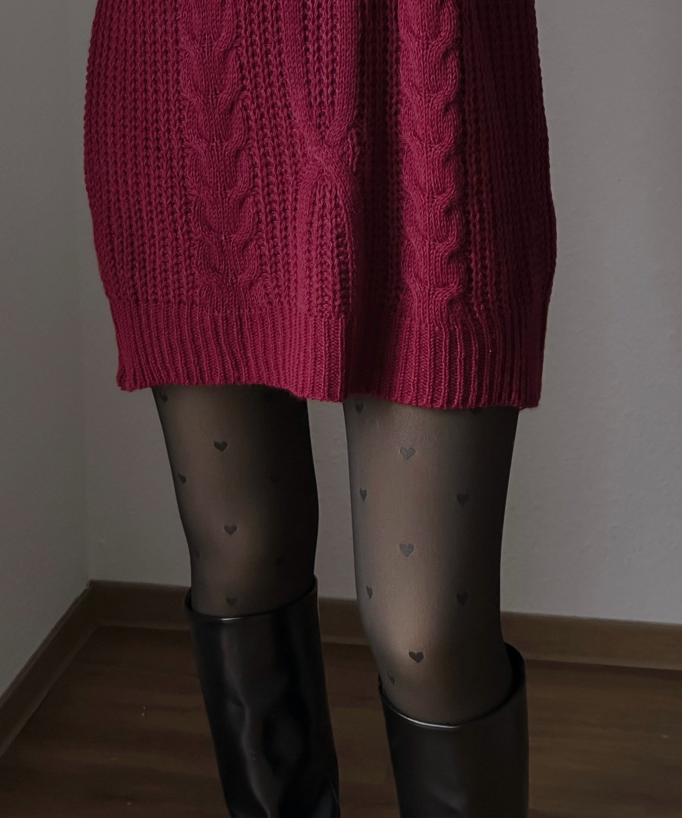 Thermo Herz Strumpfhose Heart Ladypolitan ♡