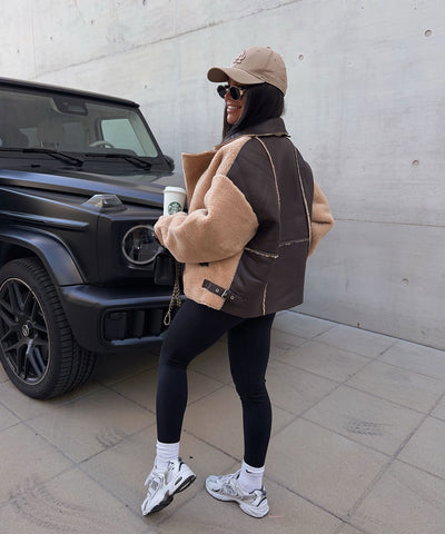 Teddy Fell Jacke Ella Camel Ladypolitan ♡