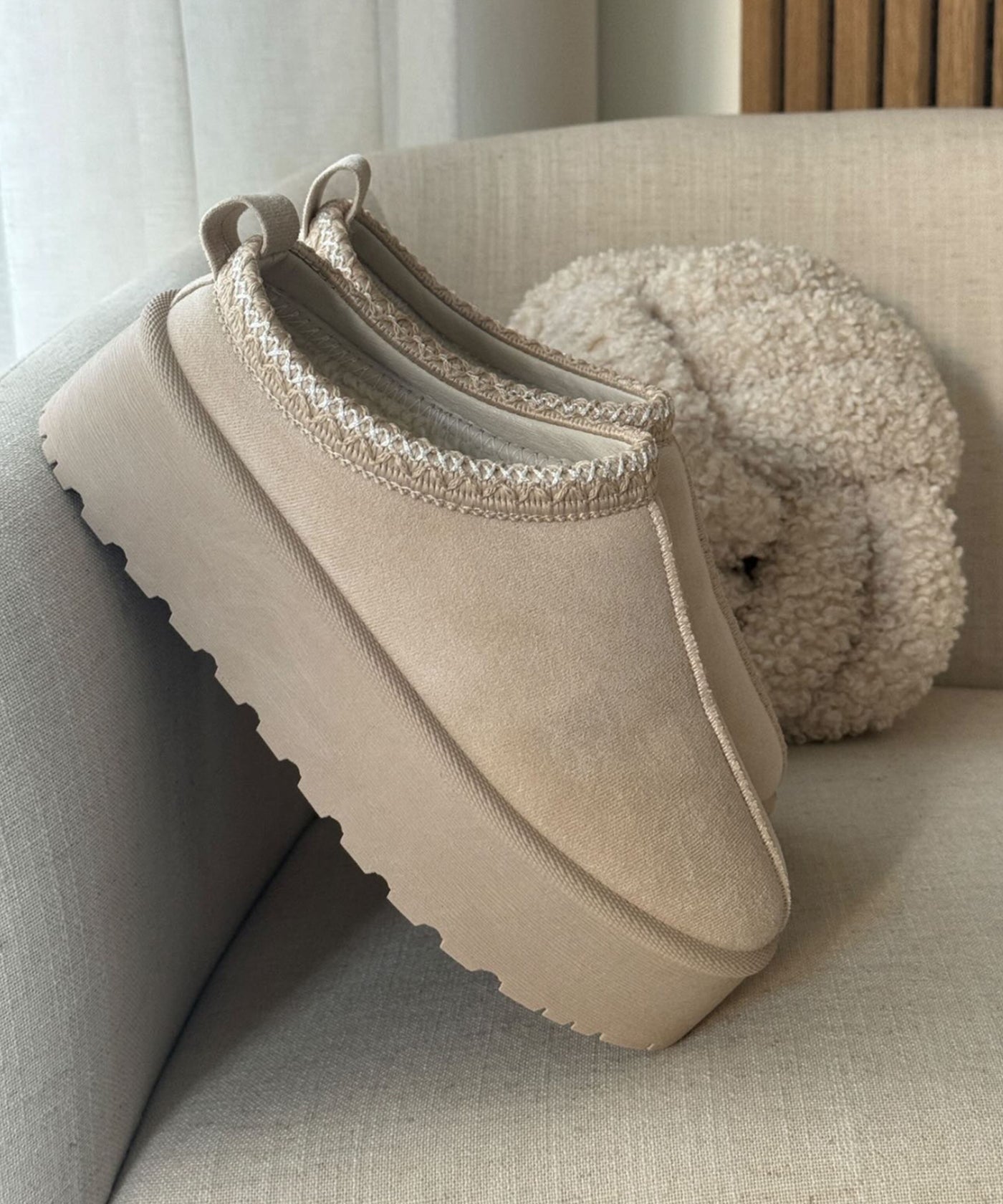 Slipper Heyla Beige Ladypolitan ♡