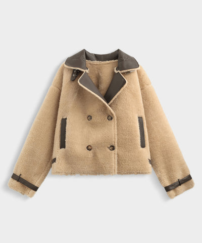 Teddy Fell Jacke Ella Camel Ladypolitan ♡