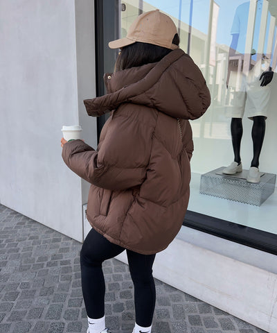 Pufferjacke Fina Braun Ladypolitan ♡