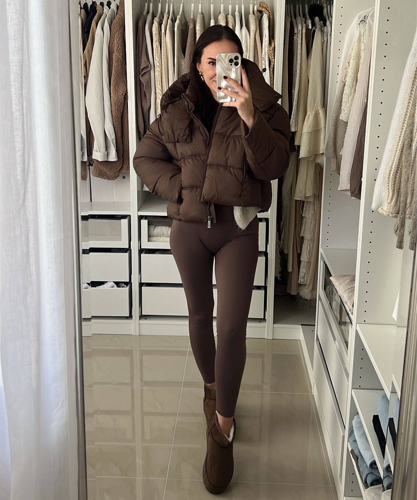 Steppjacke Stella Braun Ladypolitan ♡