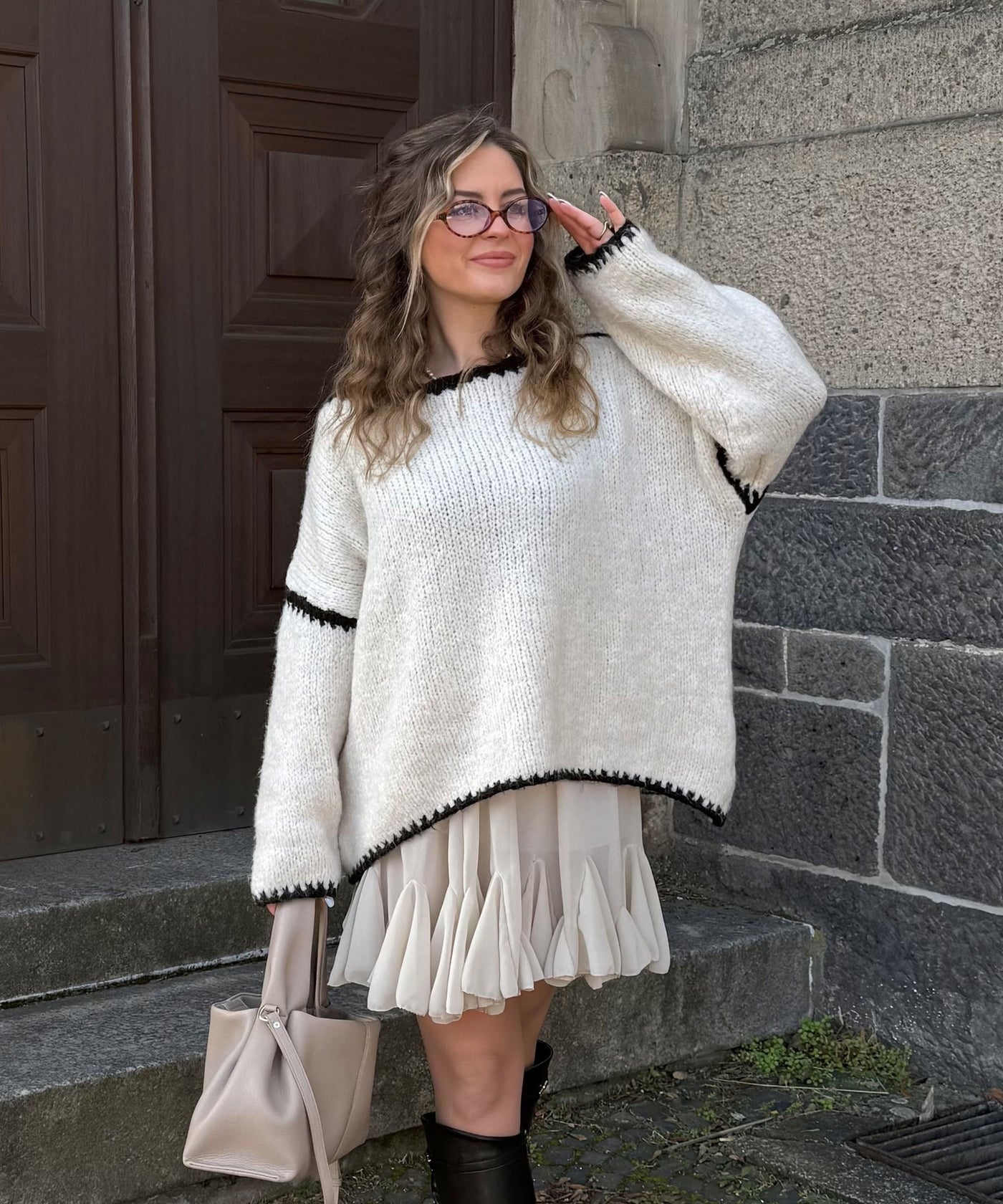 Pullover Helena Beige