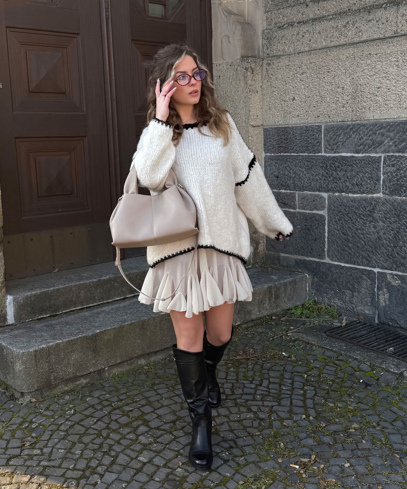 Pullover Helena Beige