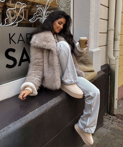 Slipper Heyla Beige Ladypolitan ♡