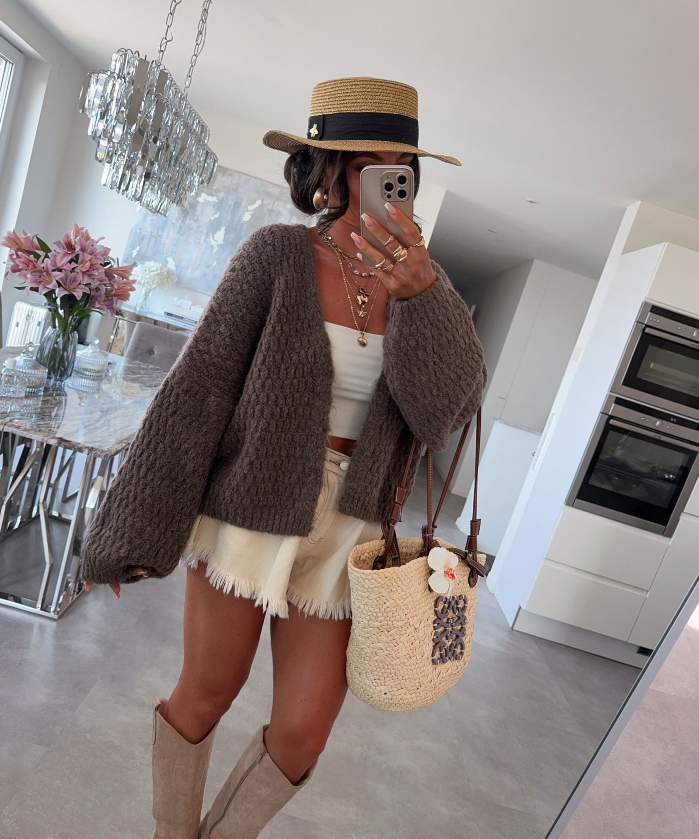 Cardigan Devina Braun Ladypolitan ♡