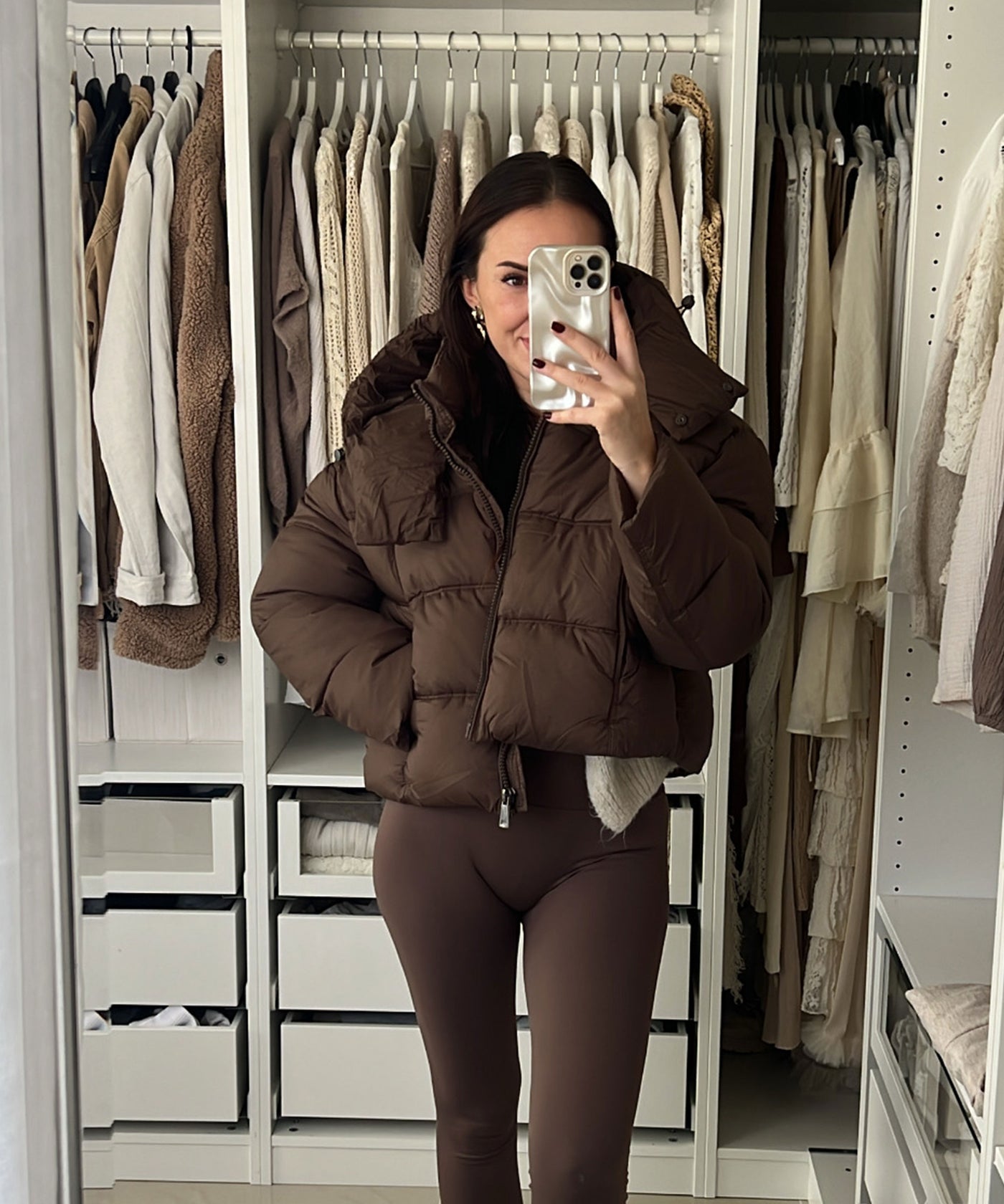 Steppjacke Stella Braun Ladypolitan ♡