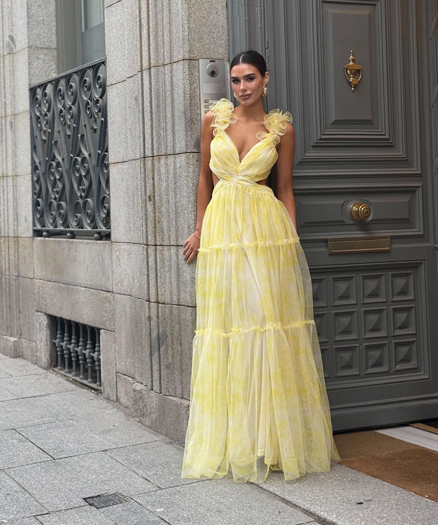 Kleid Alusia Gelb Ladypolitan ♡