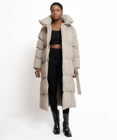 Oversize Parka Kyleih Taupe