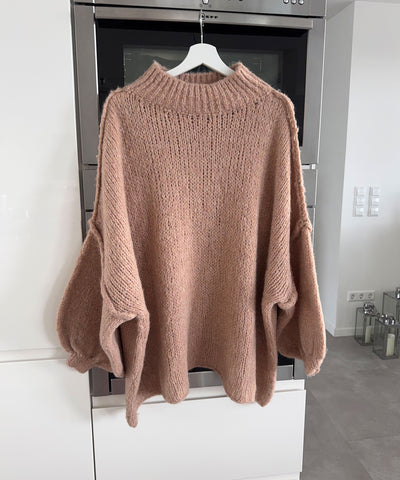 Oversize Pullover Nata Camel Ladypolitan ♡