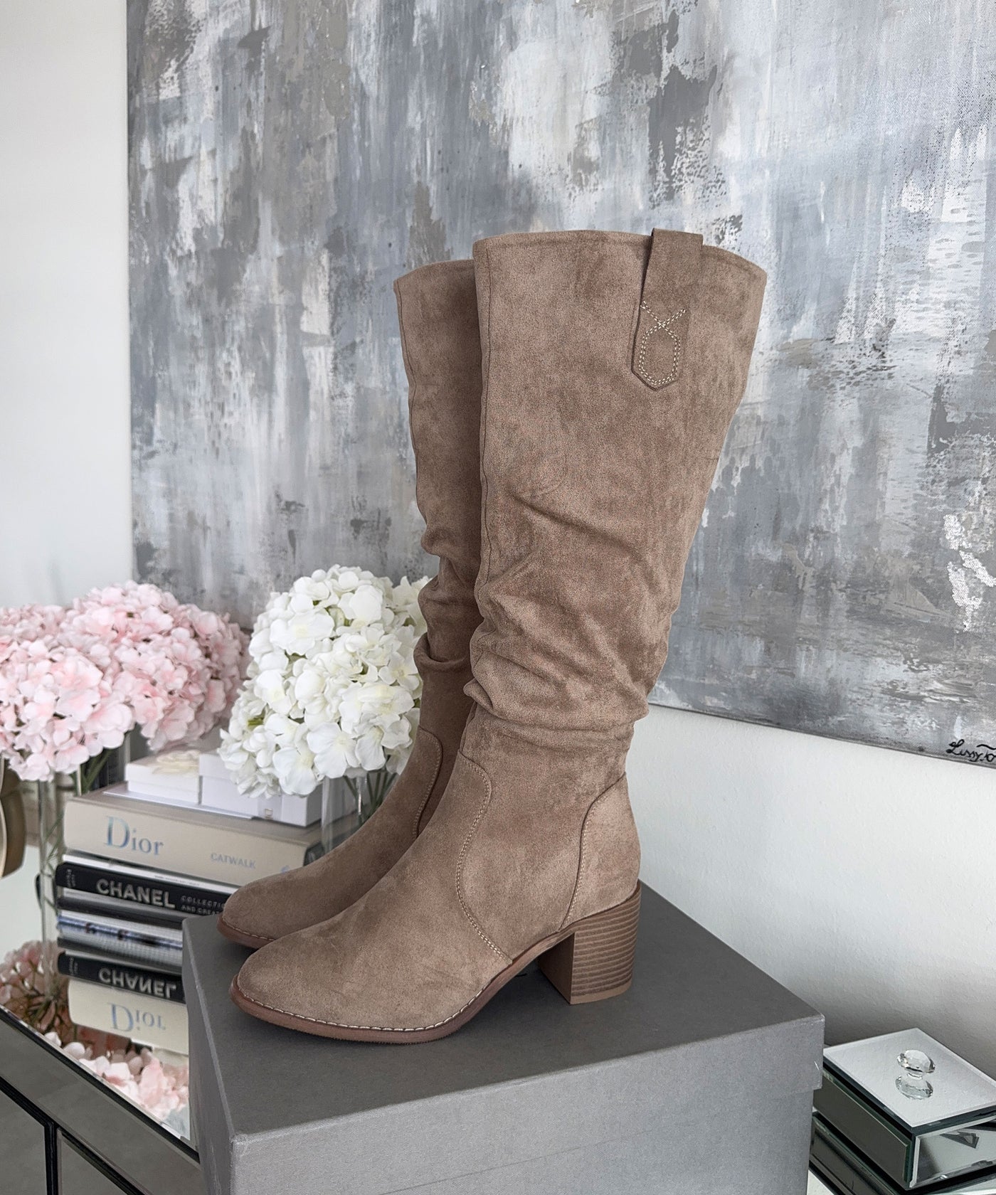 Stiefel Betty Taupe Ladypolitan ♡