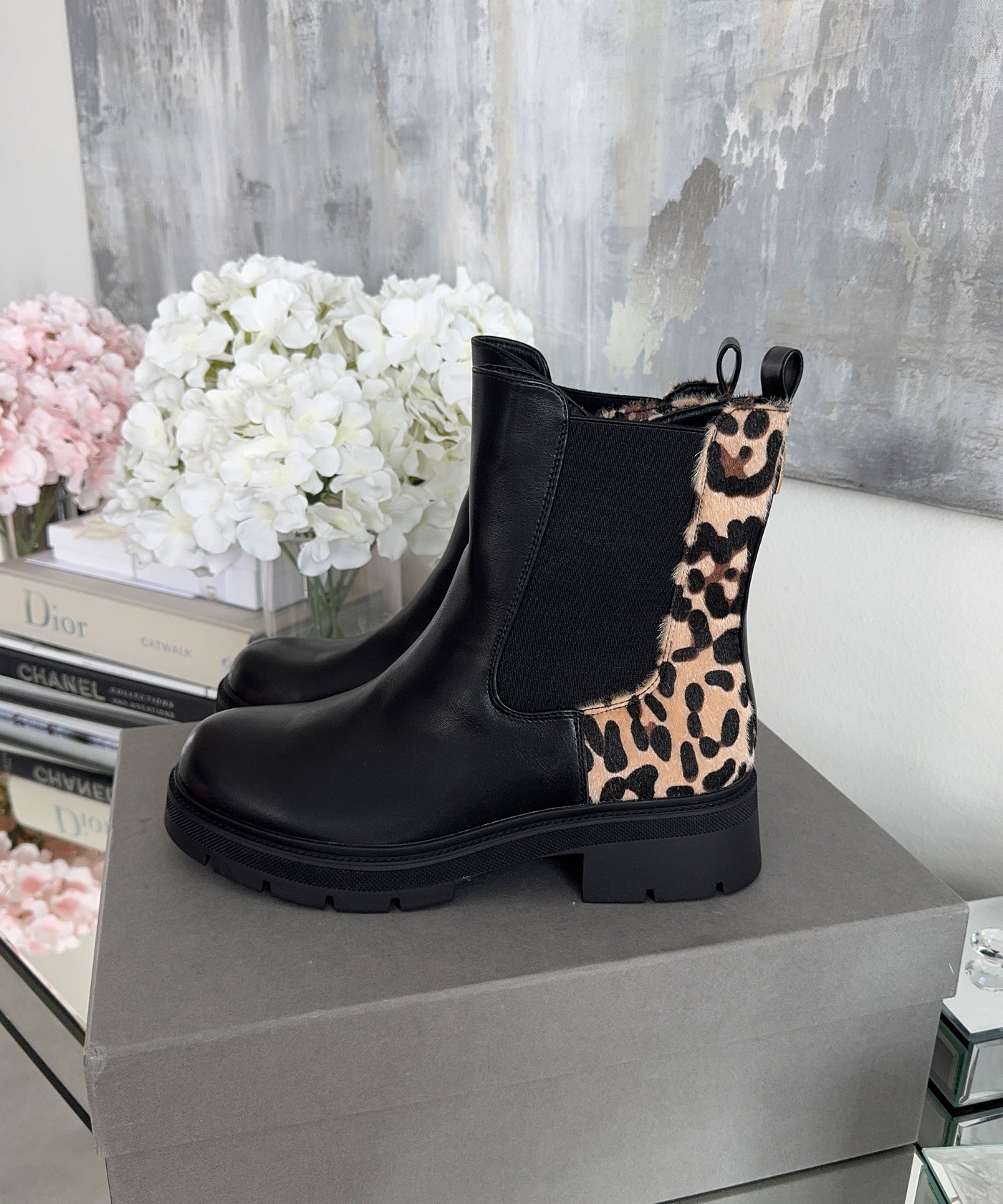 Boots Galina Schwarz Leo Ladypolitan ♡