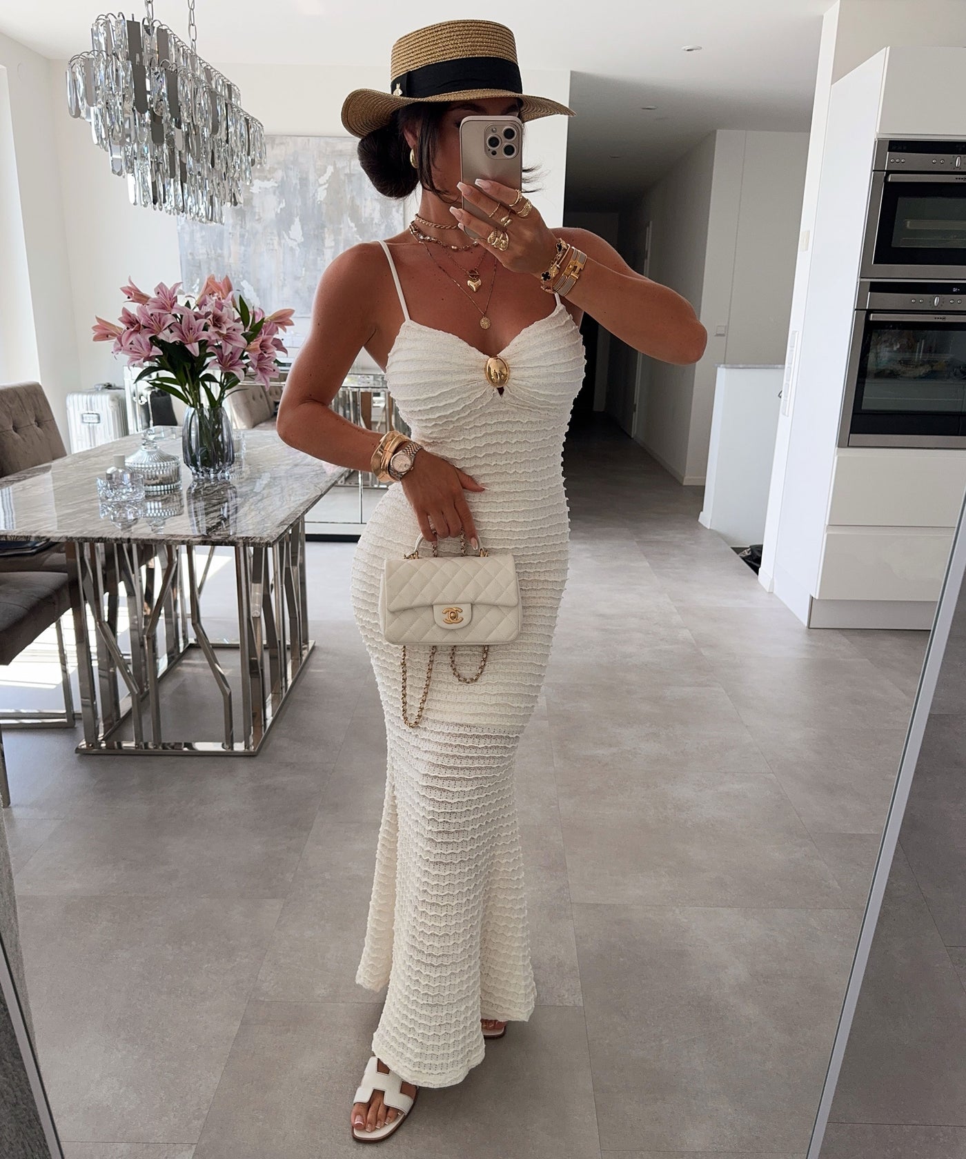 Kleid Miti Beige Ladypolitan ♡