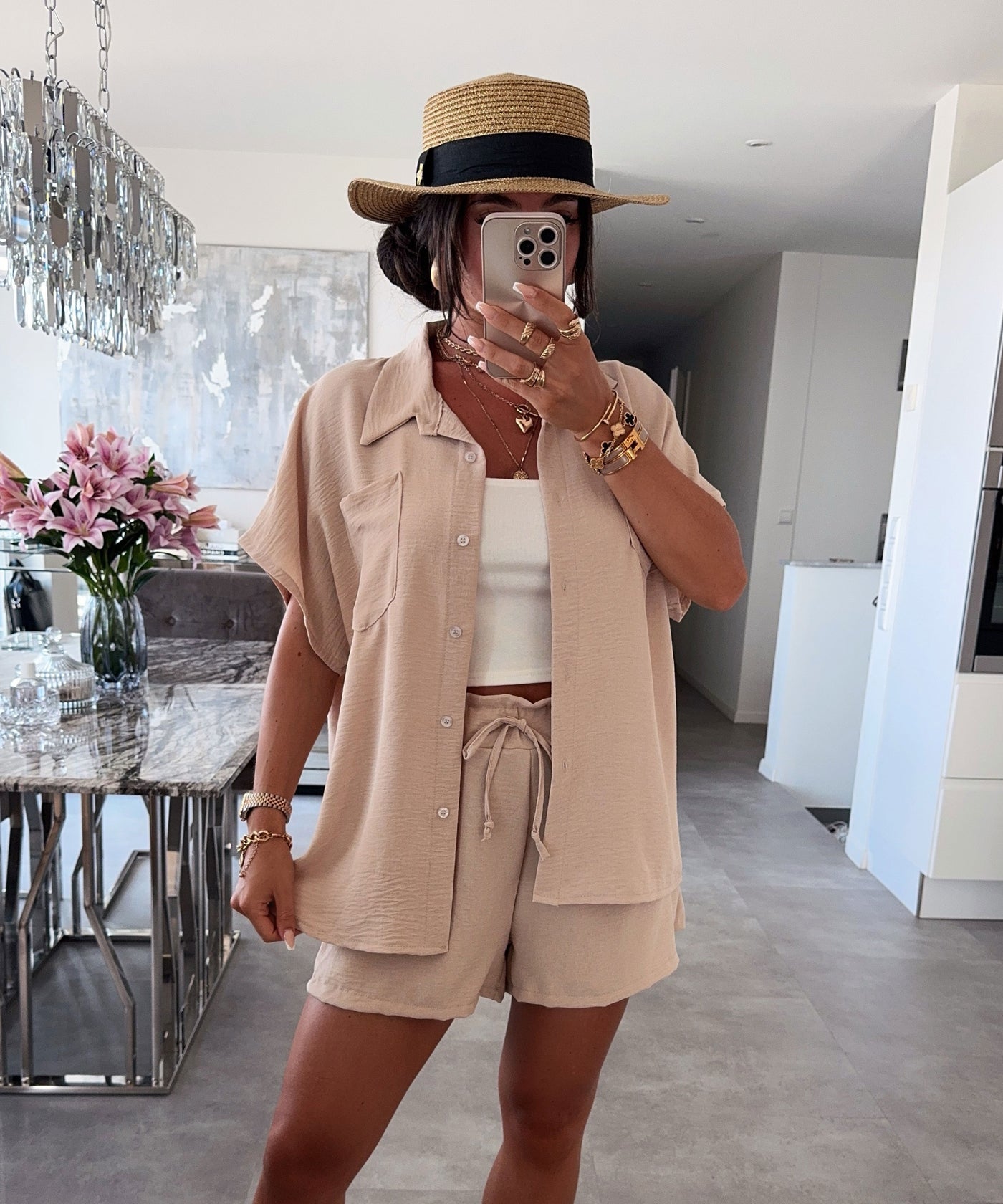 Set Maly Beige Ladypolitan - Fashion Onlineshop für Damen