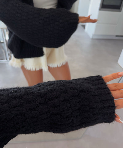 Cardigan Devina Schwarz Ladypolitan ♡
