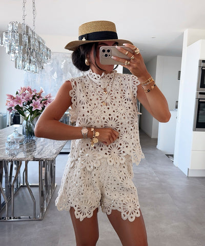 Häkel Set Meranda Beige Ladypolitan ♡