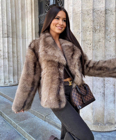 Felljacke Romina Braun Ladypolitan ♡
