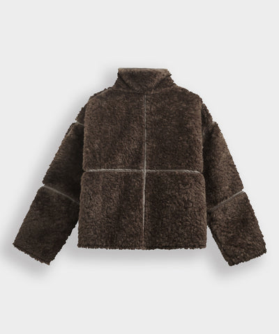 Teddy Fell Jacke Gania Braun Ladypolitan ♡