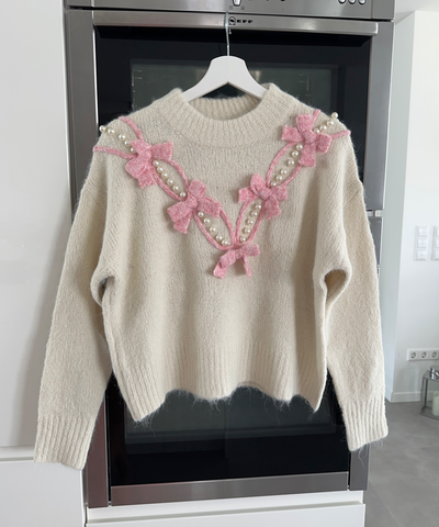 Pullover Krystina Beige  Ladypolitan ♡   