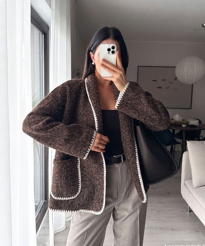 Cardigan Leandra Braun