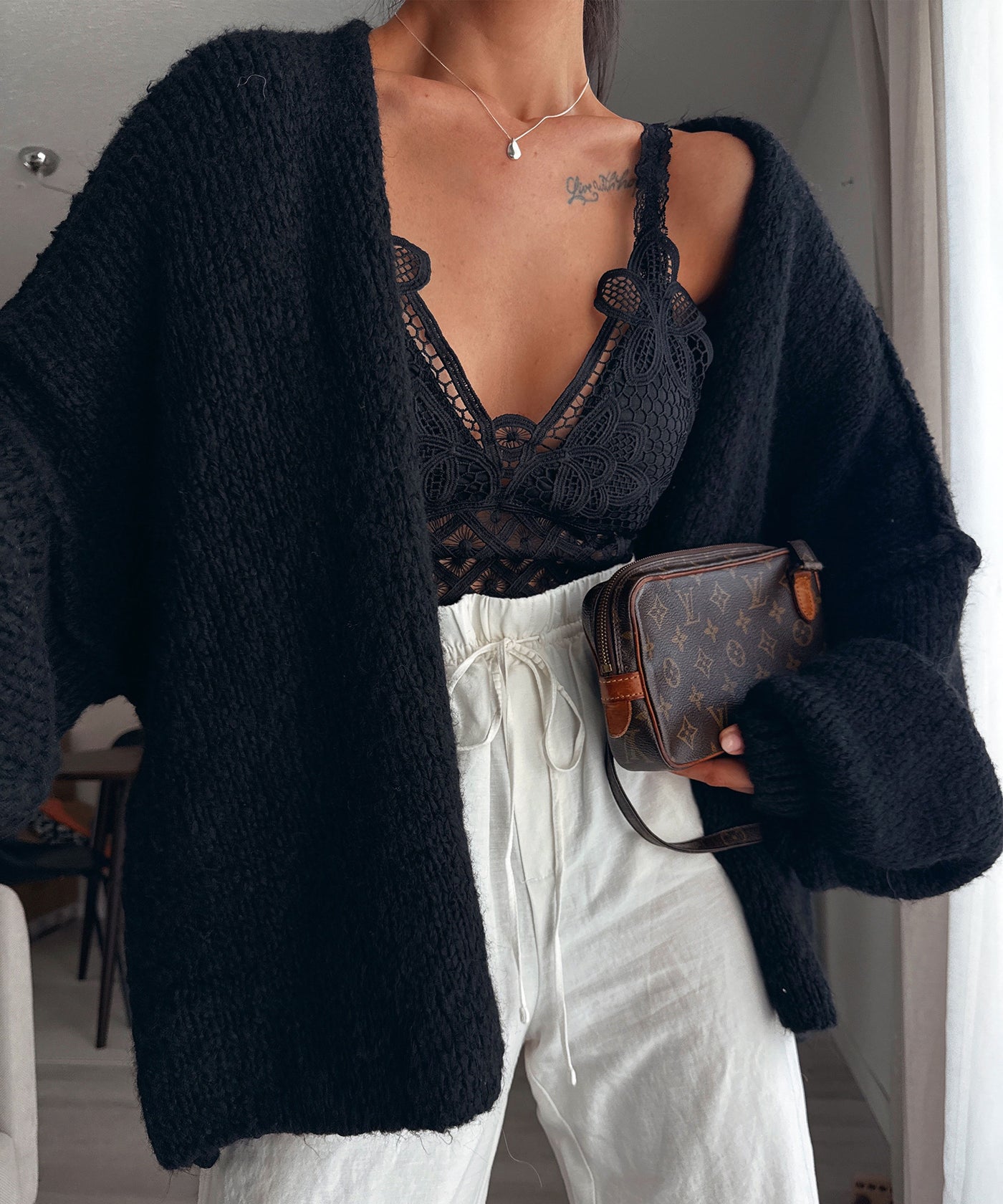 Top Evalia Schwarz Ladypolitan ♡