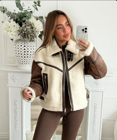 Teddyjacke Levke Braun  Ladypolitan ♡   