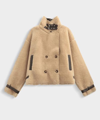 Teddy Fell Jacke Ella Camel Ladypolitan ♡