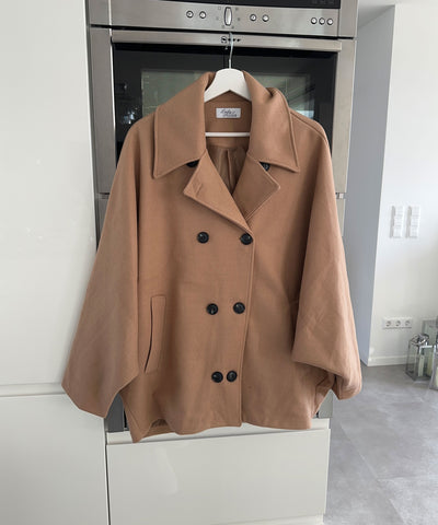 Oversize Jacke Joana Camel