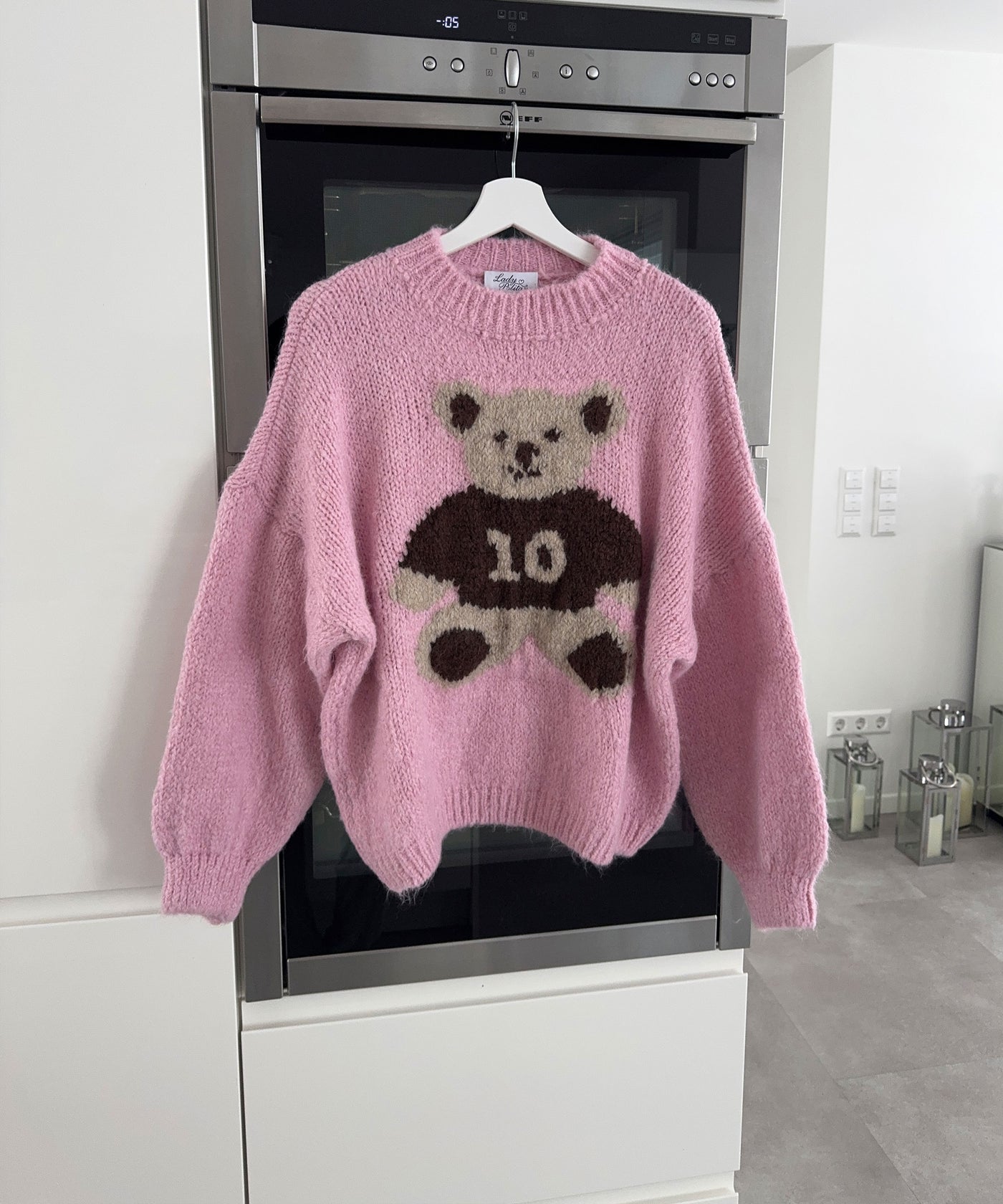 Pullover Teddybär Rosa Ladypolitan ♡