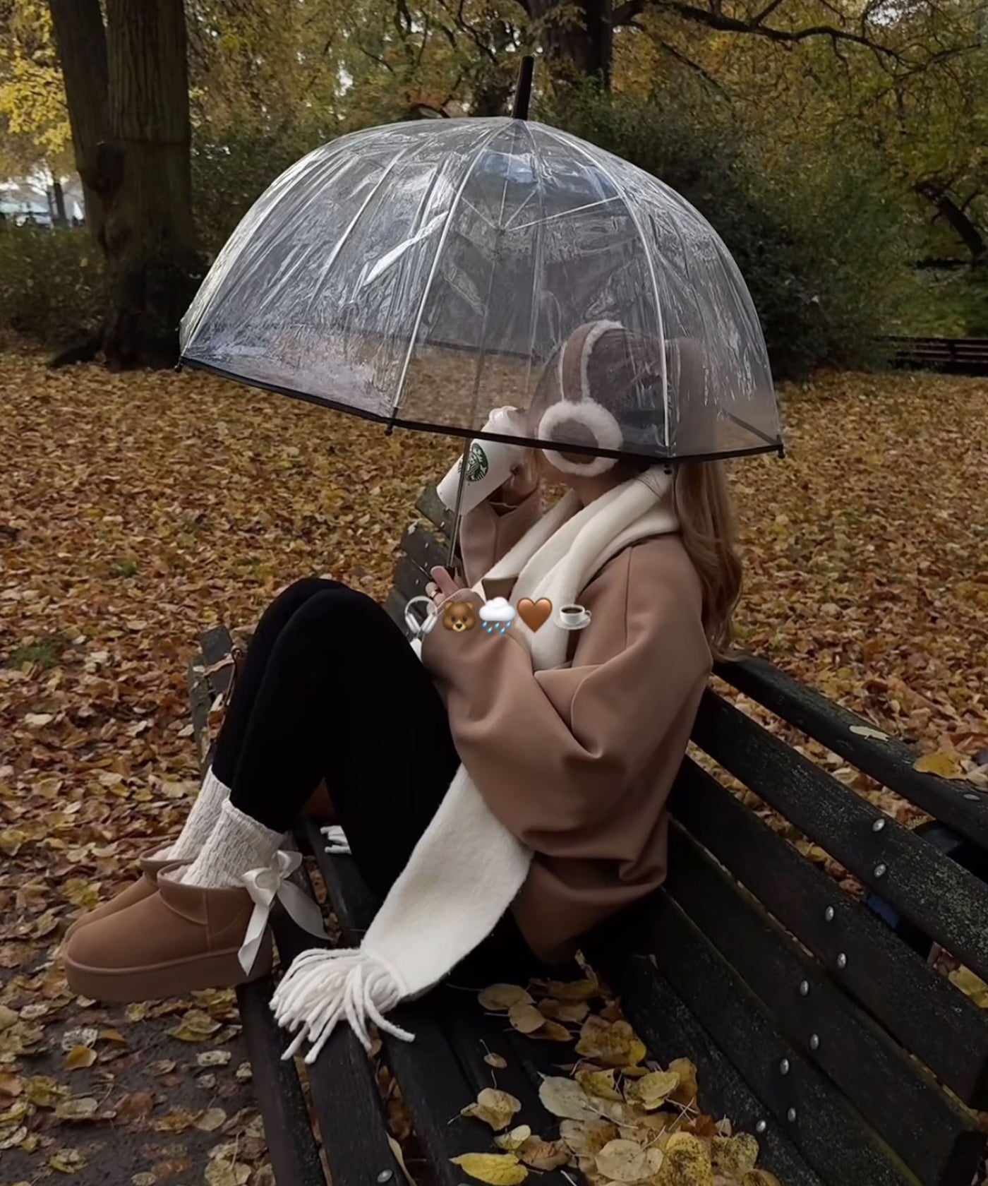 Oversize Jacke Joana Camel