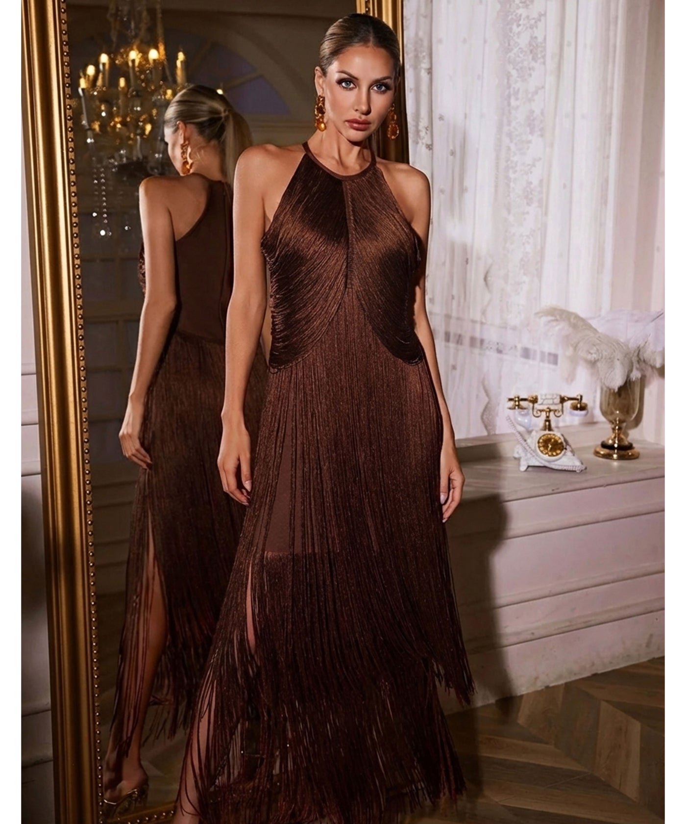 Kleid Margaret Braun Ladypolitan ♡