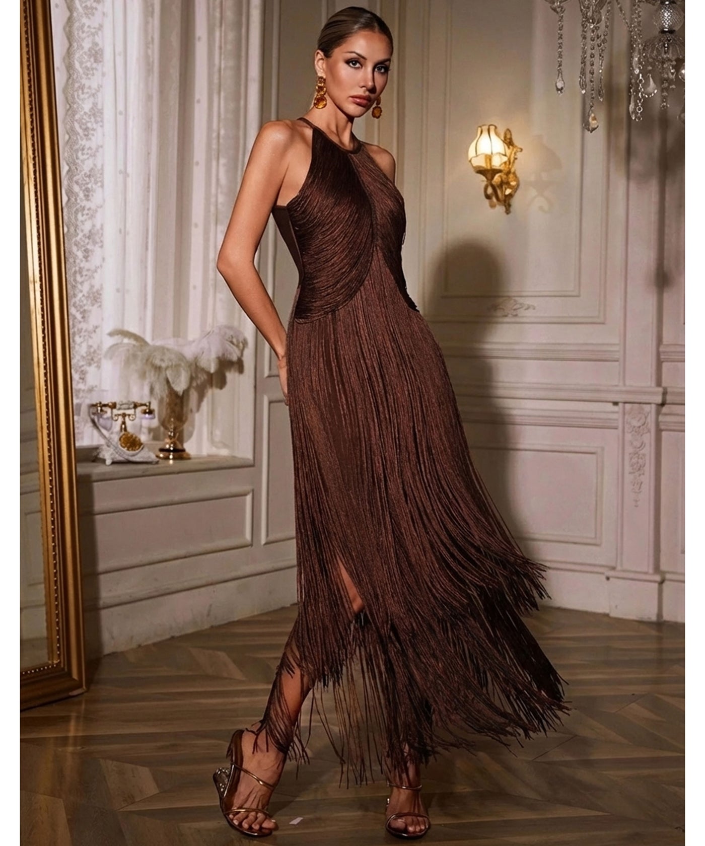 Kleid Margaret Braun Ladypolitan ♡