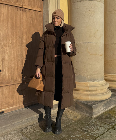 Oversize Parka Kyleih Braun Ladypolitan - Fashion Onlineshop für Damen