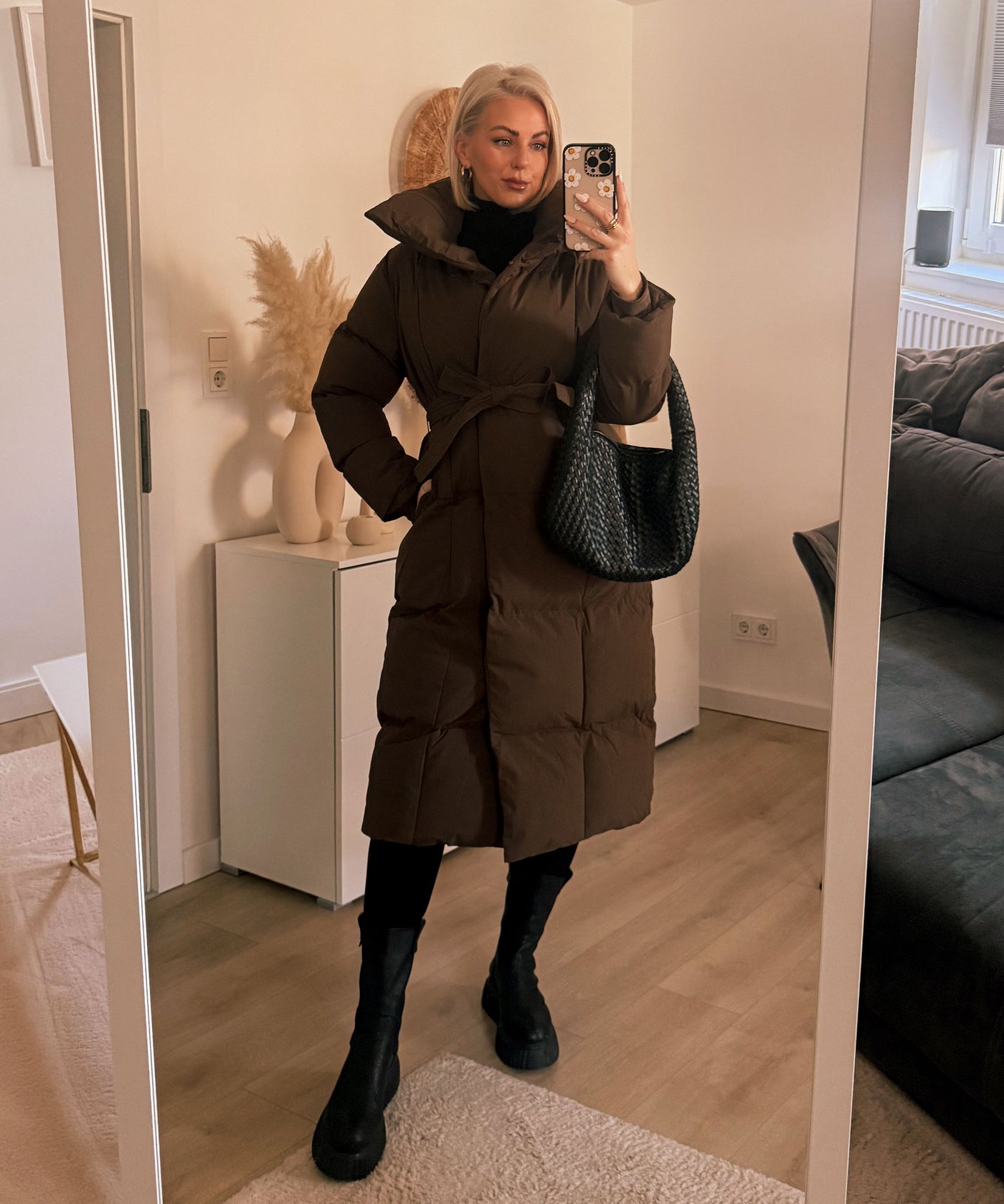 Oversize Parka Kyleih Braun Ladypolitan - Fashion Onlineshop für Damen