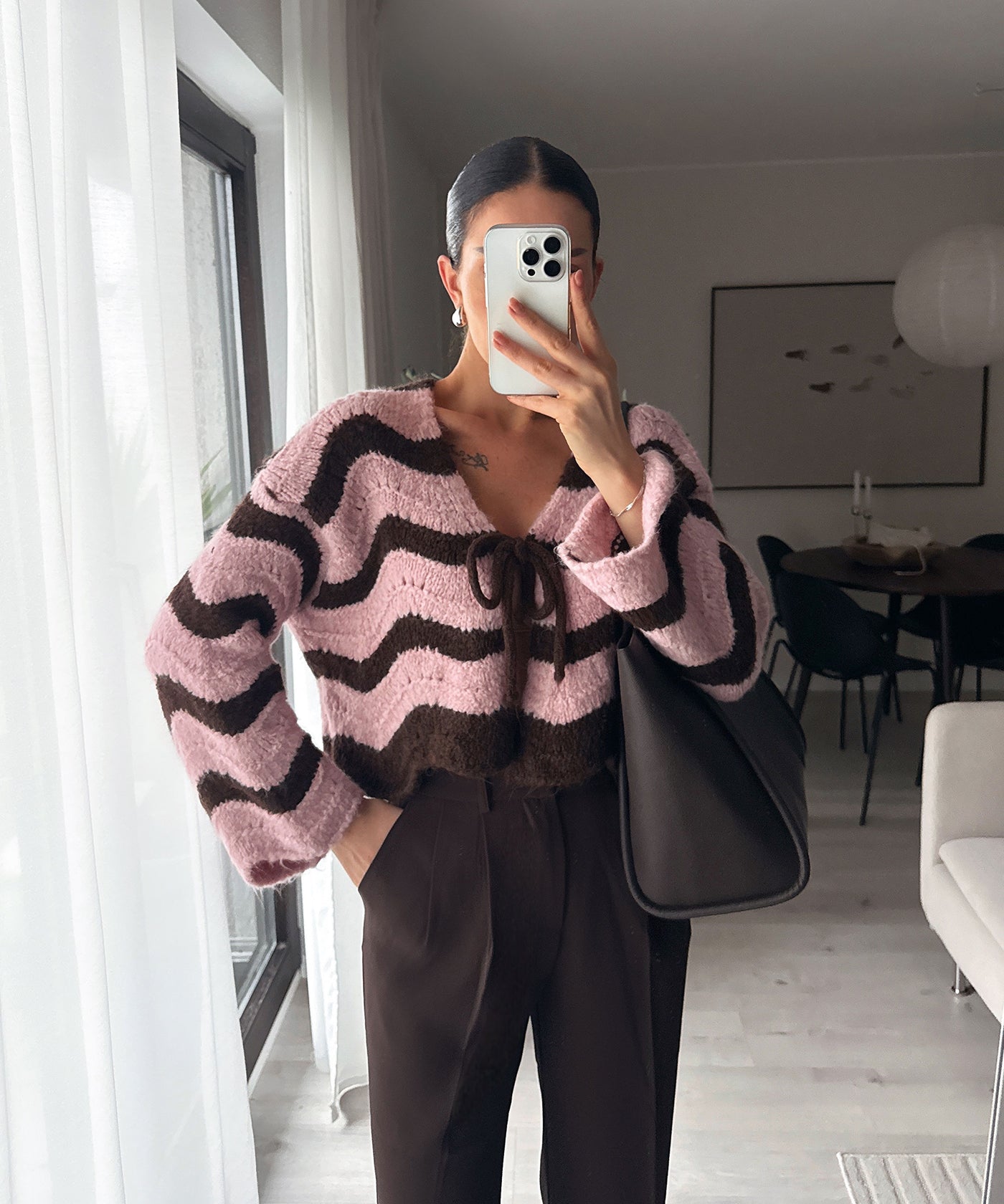 Bundfaltenhose Cleo Braun Ladypolitan ♡