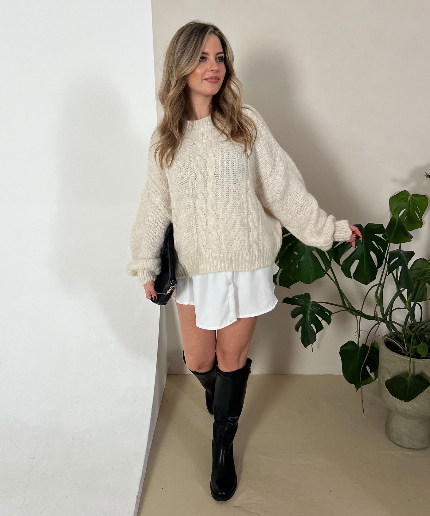 Pullover Leona Beige Ladypolitan ♡