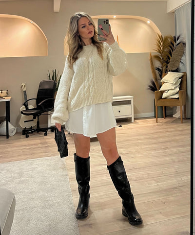 Pullover Leona Beige Ladypolitan ♡
