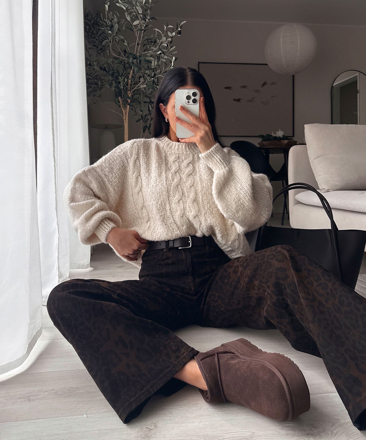 Stretch Dad Fit Jeans Sina Leo Dunkel Ladypolitan ♡