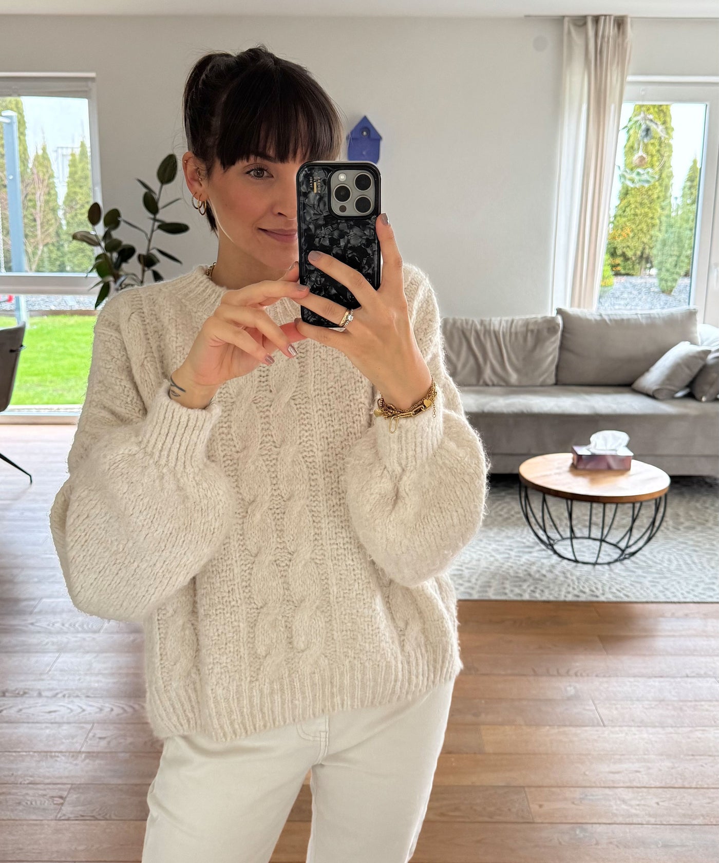 Pullover Leona Beige Ladypolitan ♡