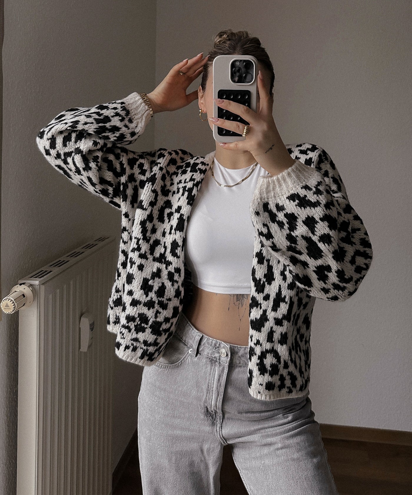 Cardigan Lira Schwarz Leo Ladypolitan ♡