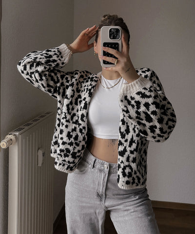 Cardigan Lira Schwarz Leo Ladypolitan ♡