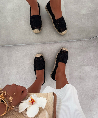 Espadrille Curie Schwarz Ladypolitan - Fashion Onlineshop für Damen