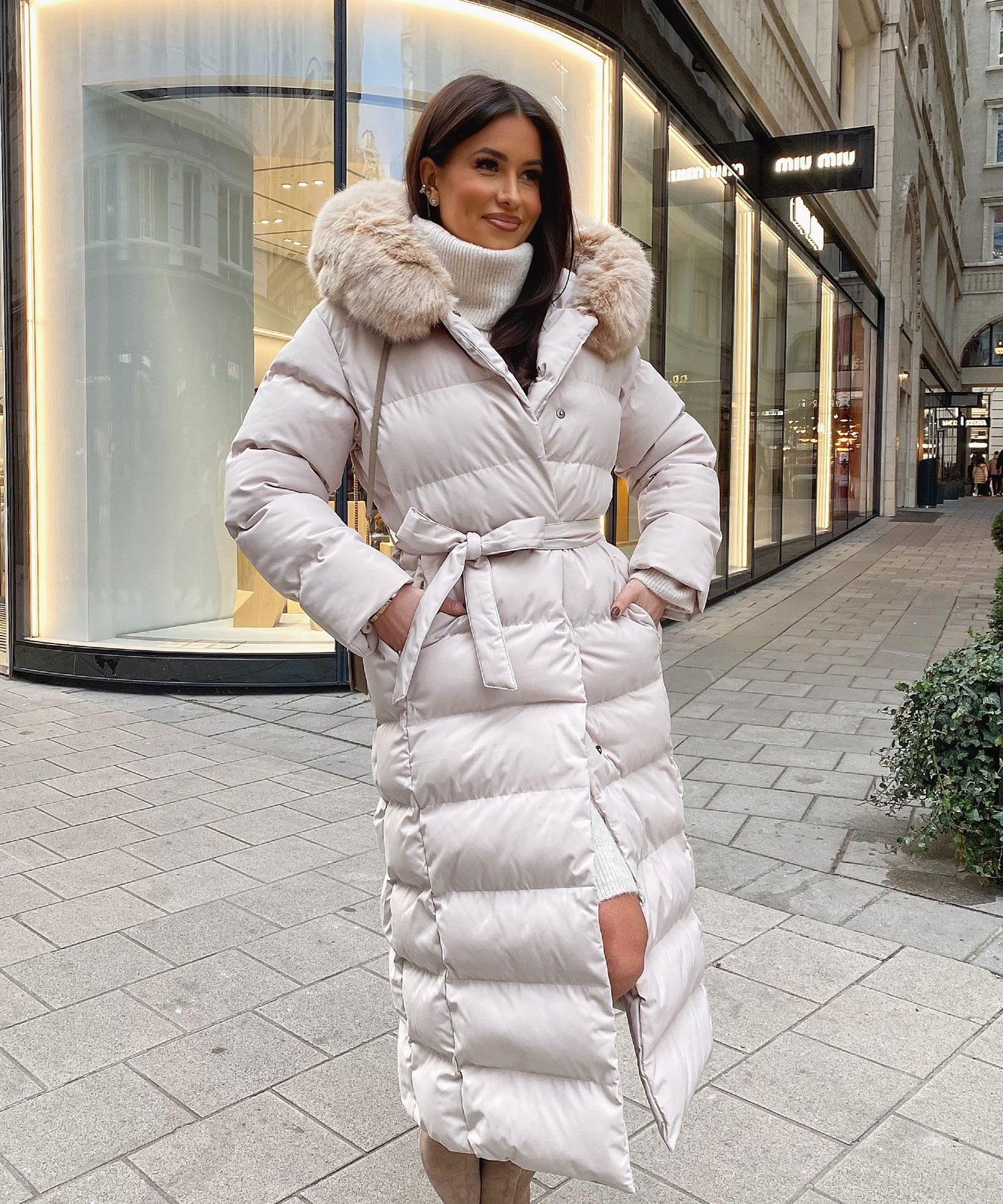 Parka May Beige Ladypolitan ♡