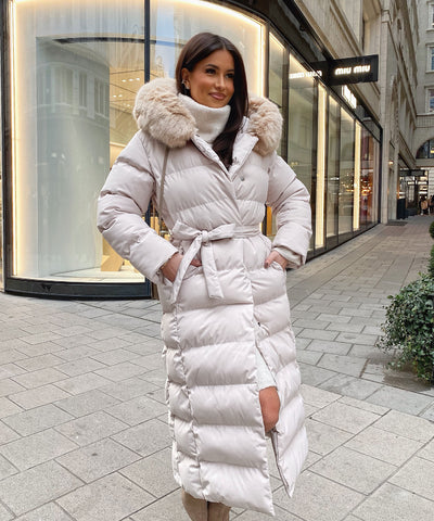 Parka May Beige Ladypolitan ♡