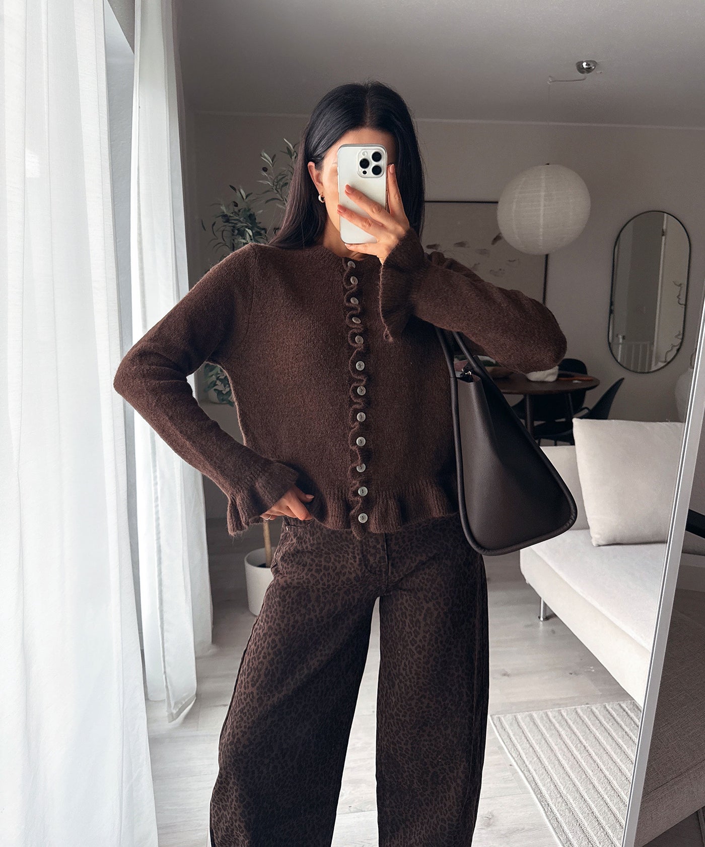 Cardigan Marta Dunkelbraun Ladypolitan ♡